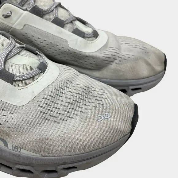 On Sneakers Mens 13 Gray Cloudmonster Running Ice Alloy Activewear 61.97788